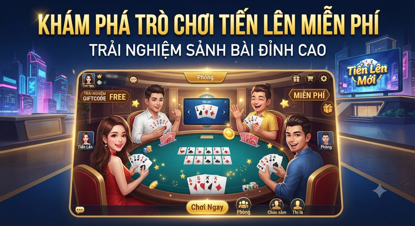trò chơi tiến lên miễn phí